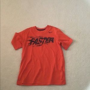 Nike faster orange T - shirt